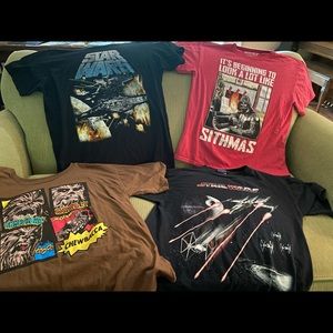 Bundle of Four Star Wars T-Shirts